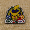 Förderungs-kundenspezifische harte Emaille Pikachu Rio 2016 olympischer Ausweis